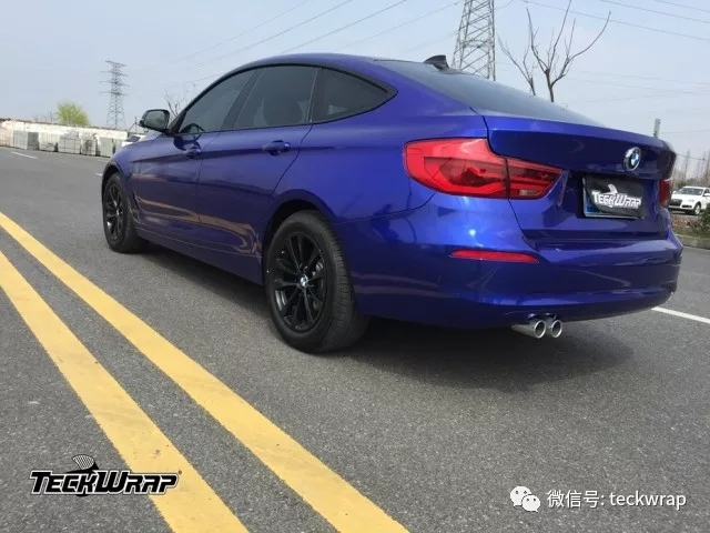 美國(guó)禿鷹汽車貼膜RB02深邃海洋藍(lán)改色膜