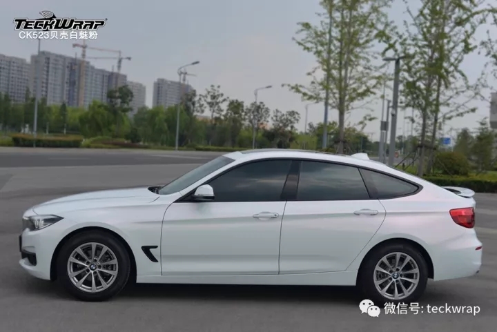 美國禿鷹汽車貼膜CK523貝殼白魅粉