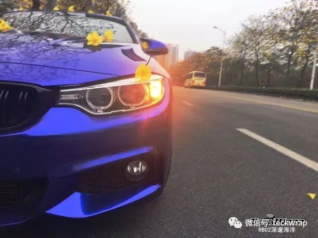 美國(guó)禿鷹汽車貼膜寶馬RB02深邃海洋