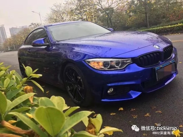 美國(guó)禿鷹汽車貼膜寶馬RB02深邃海洋