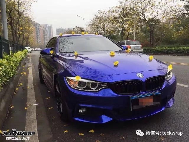 美國(guó)禿鷹汽車貼膜寶馬RB02深邃海洋