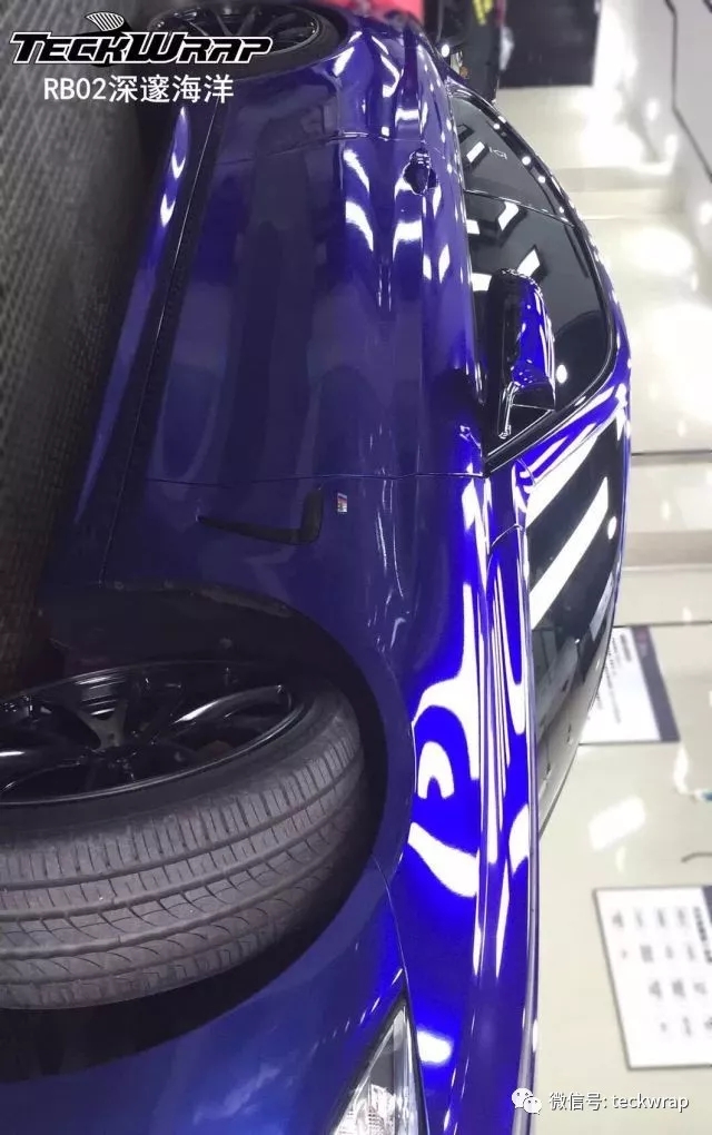 美國(guó)禿鷹汽車貼膜寶馬RB02深邃海洋
