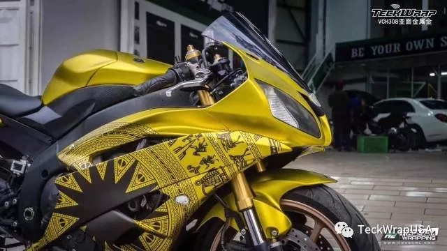 美國禿鷹TeckWrap亞面金屬金VCH308