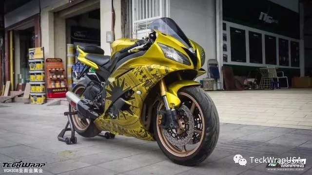 美國禿鷹TeckWrap亞面金屬金VCH308