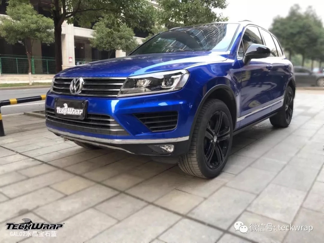 美國禿鷹車身貼膜GAL02水晶寶石藍