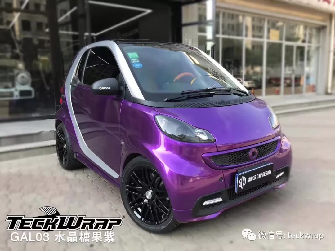 美國禿鷹車身貼膜GAL03水晶糖果紫