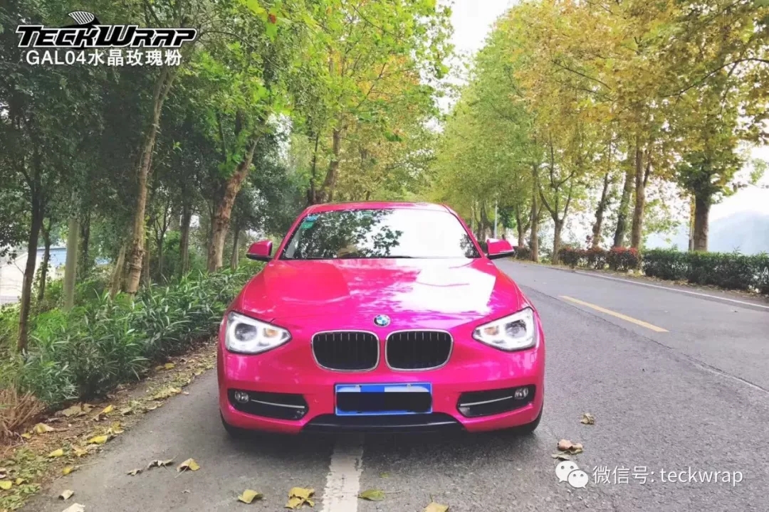 美國禿鷹車身貼膜GAL04水晶玫瑰粉