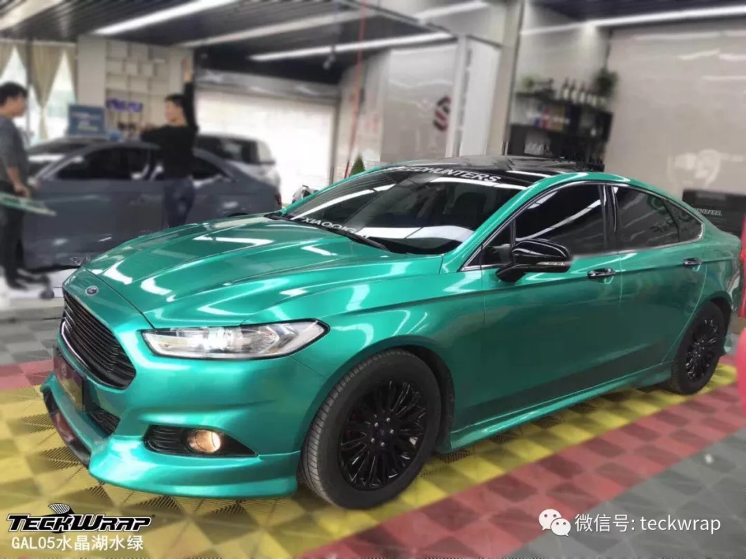 美國禿鷹汽車貼膜GAL05水晶湖水綠