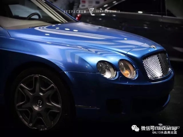 美國(guó)汽車車身貼膜GAL13水晶奧運(yùn)藍(lán)