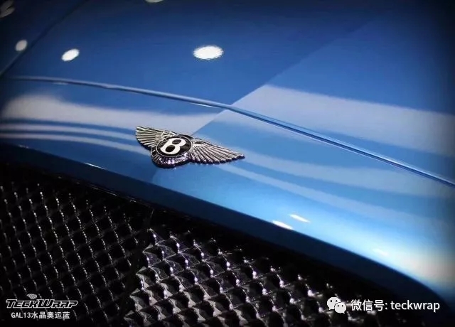 美國(guó)汽車車身貼膜GAL13水晶奧運(yùn)藍(lán)