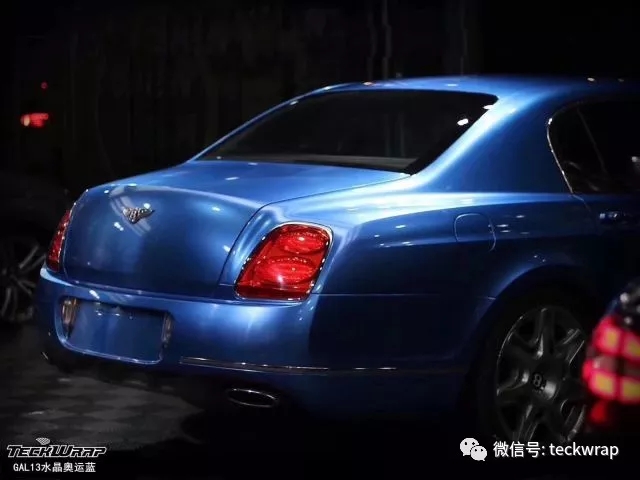 美國(guó)汽車車身貼膜GAL13水晶奧運(yùn)藍(lán)