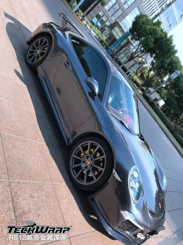 美國禿鷹車身貼膜保時捷RB12深灰