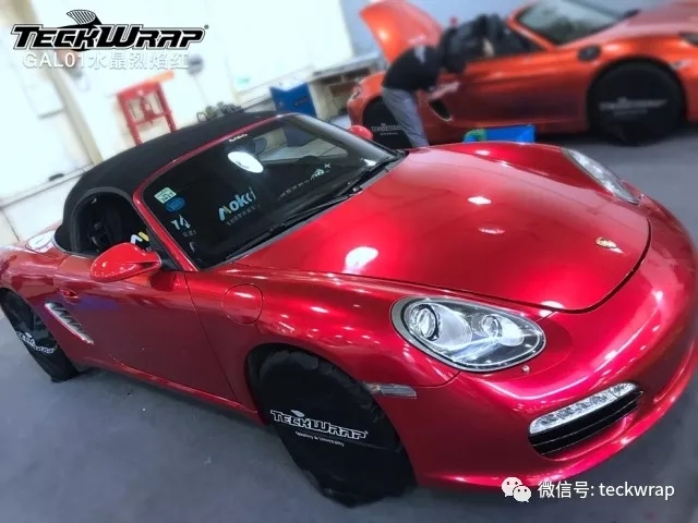 保時捷Boxster水晶烈焰紅